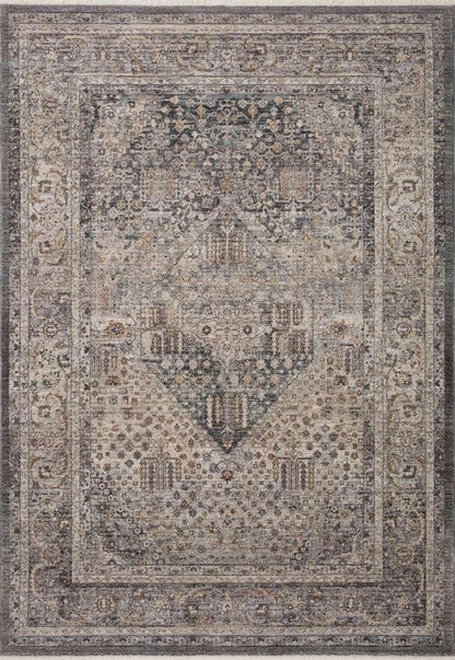 Loloi - Lyra Denim / Pebble 2-3in x 3-10in Accent Rug - LYRALYR-02DEPP233A veiw 1