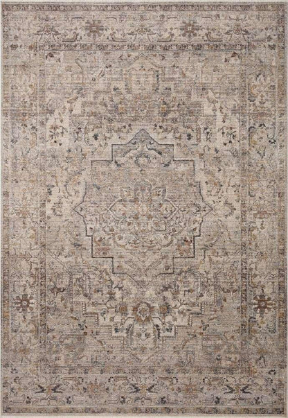 Loloi - Lyra Natural / Gold 4-0in x 5-7in Accent Rug - LYRALYR-06NAGO4057 veiw 1