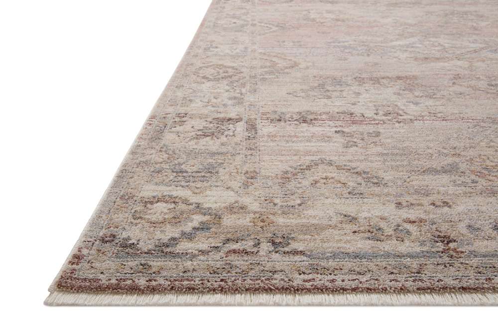 Loloi - Lyra Blush / Dove 5-3in x 7-9in Area Rug - LYRALYR-01BHDV5379 veiw 4