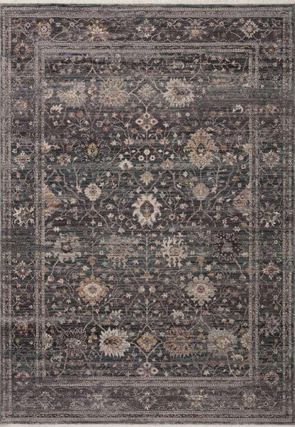 Loloi - Lyra Ink / Multi 5-3in x 7-9in Area Rug - LYRALYR-04IKML5379 veiw 1