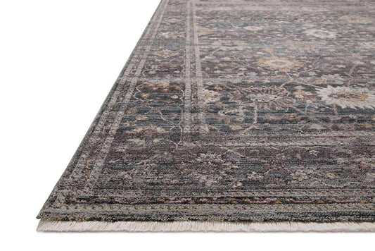 Loloi - Lyra Ink / Multi 5-3in x 7-9in Area Rug - LYRALYR-04IKML5379 veiw 2