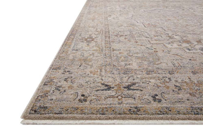 Loloi - Lyra Natural / Gold 5-3in x 7-9in Area Rug - LYRALYR-06NAGO5379 veiw 2