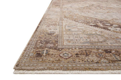 Loloi - Lyra Natural / Mocha 7-10in x 10 Area Rug - LYRALYR-07NAMC7AA0 veiw 4