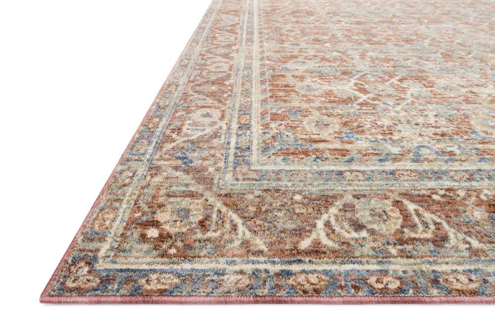 Loloi - Revere Terracotta / Multi 11-6in x 15-6in Area Rug - REVRREV-07TCMLB6F6 veiw 2