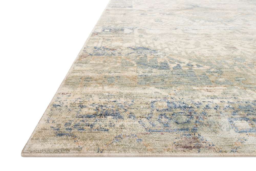 Loloi - Revere Ivory / Blue 9-6in x 12-5in Area Rug - REVRREV-06IVBB96C5 veiw 5