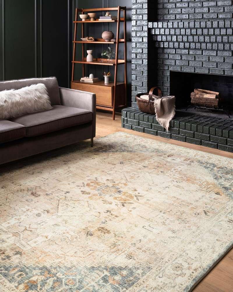 Loloi - Rosette Clay / Ivory 18in x 18in Sample Rug - ROSTROS-06CGIV160S veiw 2