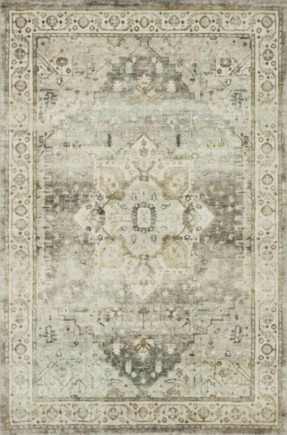 Loloi - Rosette Sage / Beige 18in x 18in Sample Rug - ROSTROS-09SGBE160S veiw 1