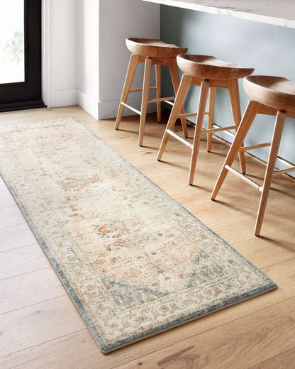 Loloi - Rosette Clay / Ivory 2-2in x 3-8in Accent Rug - ROSTROS-06CGIV2238 veiw 3