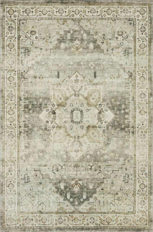 Loloi - Rosette Sage / Beige 2-2in x 3-8in Accent Rug - ROSTROS-09SGBE2238 veiw 1