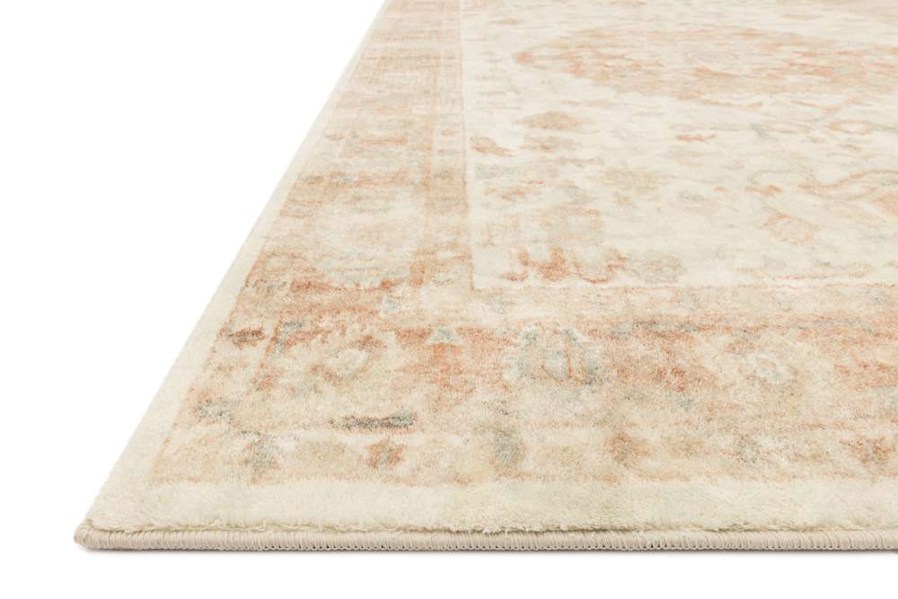 Loloi - Rosette Ivory / Terracotta 2-2in x 5 Accent Rug - ROSTROS-03IVTC2250 veiw 4