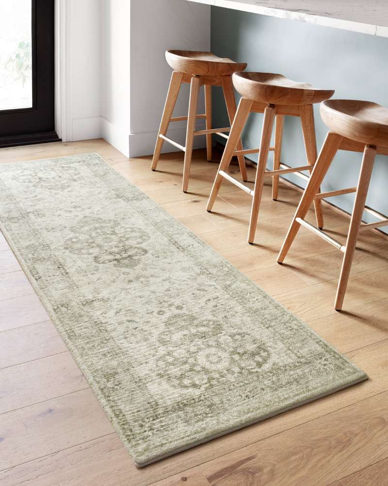 Loloi - Rosette Ivory / Silver 2-6in x 7-6in Runner Rug - ROSTROS-02IVSI2676 veiw 2