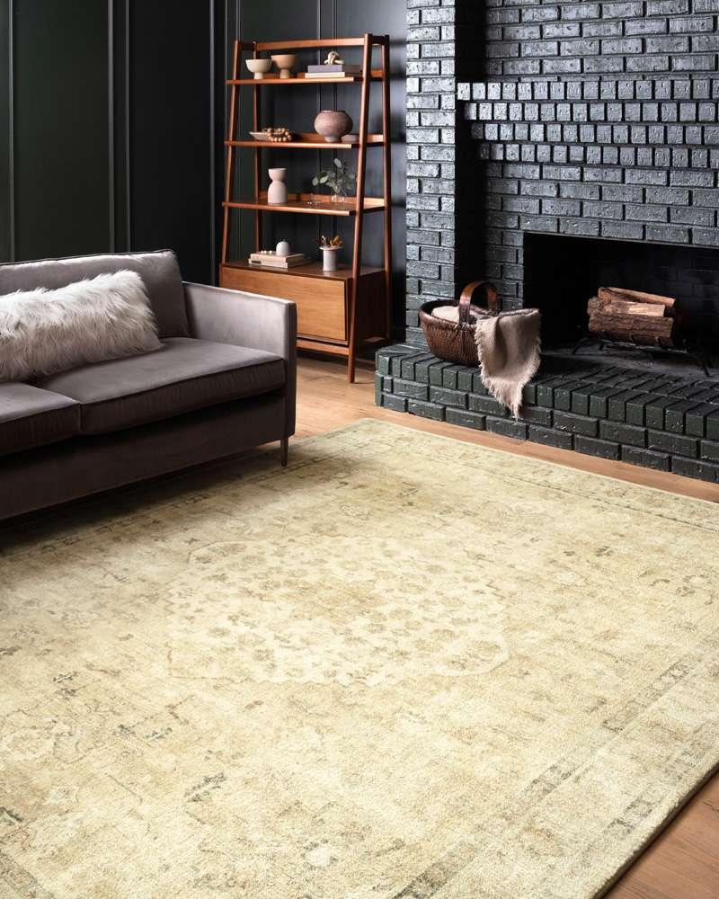 Loloi - Rosette Sand / Ivory 3-3in x 5-3in Accent Rug - ROSTROS-05SAIV3353 veiw 2