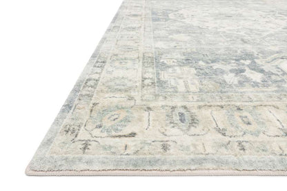 Loloi - Rosette Denim / Fog 5-0in x 7-6in Area Rug - ROSTROS-07DEFG5076 veiw 3