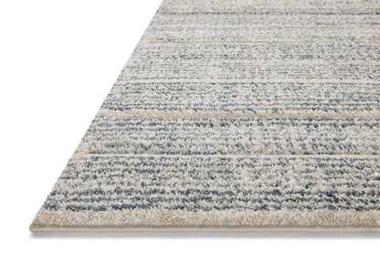 Loloi - Silas Oatmeal / Blue 18in x 18in Sample Rug - SILASLA-03OTBB160S veiw 2
