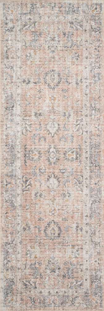 Loloi - Skye Blush / Grey 2-6in x 7-6in Runner Rug - SKYESKY-01BHGY2676 veiw 1