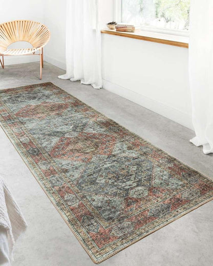 Loloi - Skye Apricot / Mist 3-6in x 5-6in Accent Rug - SKYESKY-06APMI3656 veiw 3