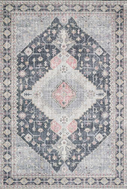 Loloi - Skye Charcoal / Multi 5-0in x 7-6in Area Rug - SKYESKY-02CCML5076 veiw 1