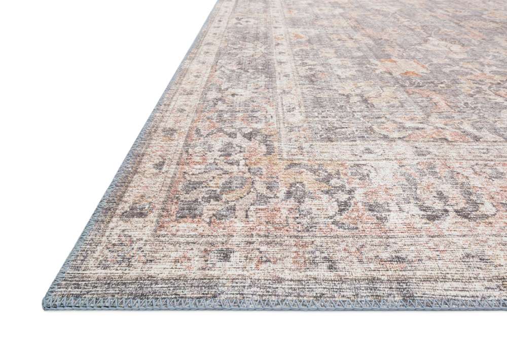 Loloi - Skye Grey / Apricot 5-0in x 7-6in Area Rug - SKYESKY-01GYAP5076 veiw 4