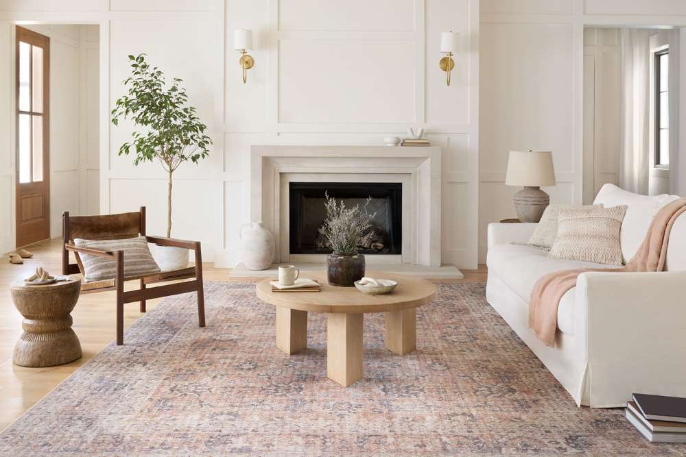 Loloi - Skye Blush / Grey 6-0in x 9-0in Area Rug - SKYESKY-01BHGY6090 veiw 5