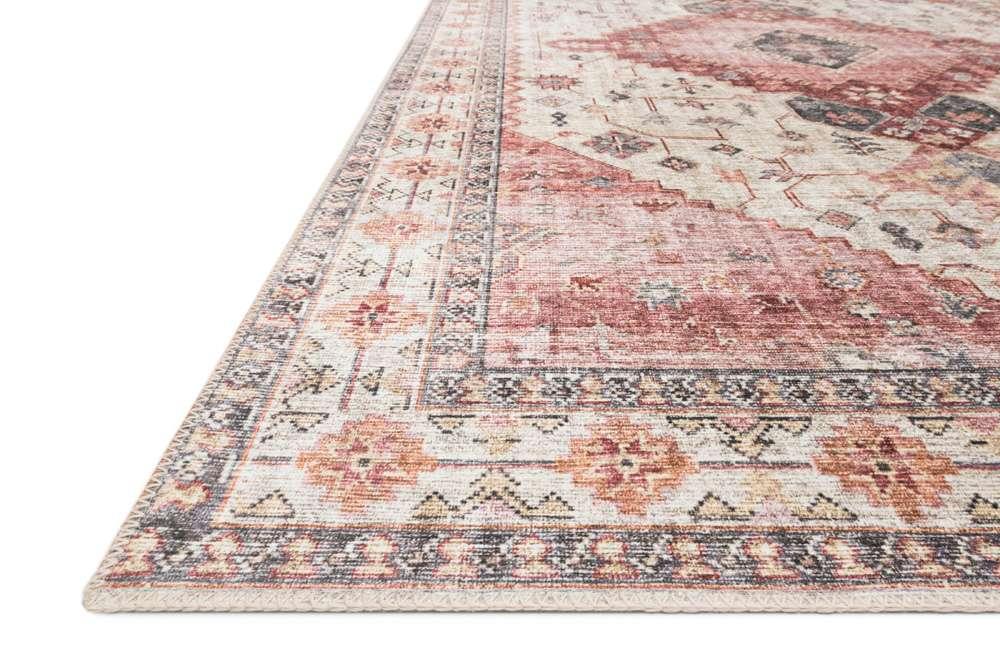 Loloi - Skye Ivory / Berry 6-0in x 9-0in Area Rug - SKYESKY-02IVBY6090 veiw 4