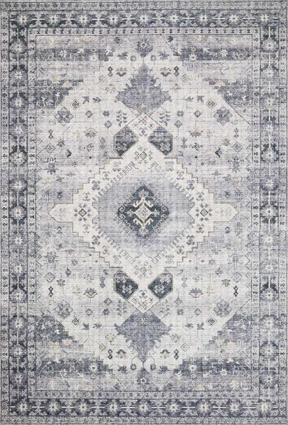 Loloi - Skye Silver / Grey 6-0in x 9-0in Area Rug - SKYESKY-02SIGY6090 veiw 1