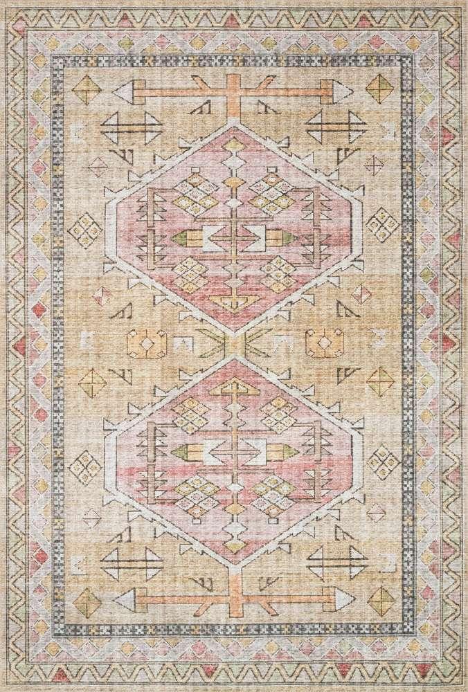Loloi - Skye Gold / Blush 7-6in x 9-6in Area Rug - SKYESKY-04GOBH7696 veiw 1