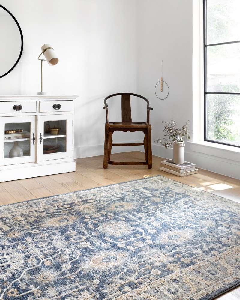 Loloi - Teagan Denim / Pebble 11-6in x 15 Area Rug - TEAGTEA-03DEPPB6F0 veiw 2
