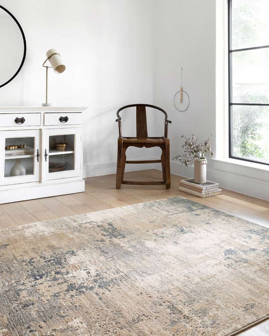 Loloi - Teagan Sand / Mist 18in x 18in Sample Rug - TEAGTEA-06SAMI160S veiw 2