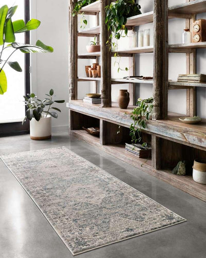 Loloi - Teagan Sky / Natural 2-8in x 4 Accent Rug - TEAGTEA-04SCNA2840 veiw 3