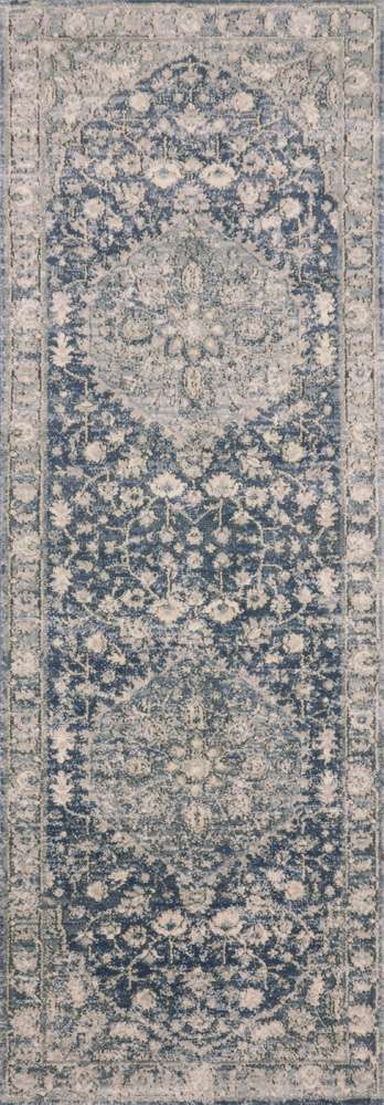 Loloi - Teagan Denim / Mist 2-8in x 7-6in Runner Rug - TEAGTEA-01DEMI2876 veiw 1
