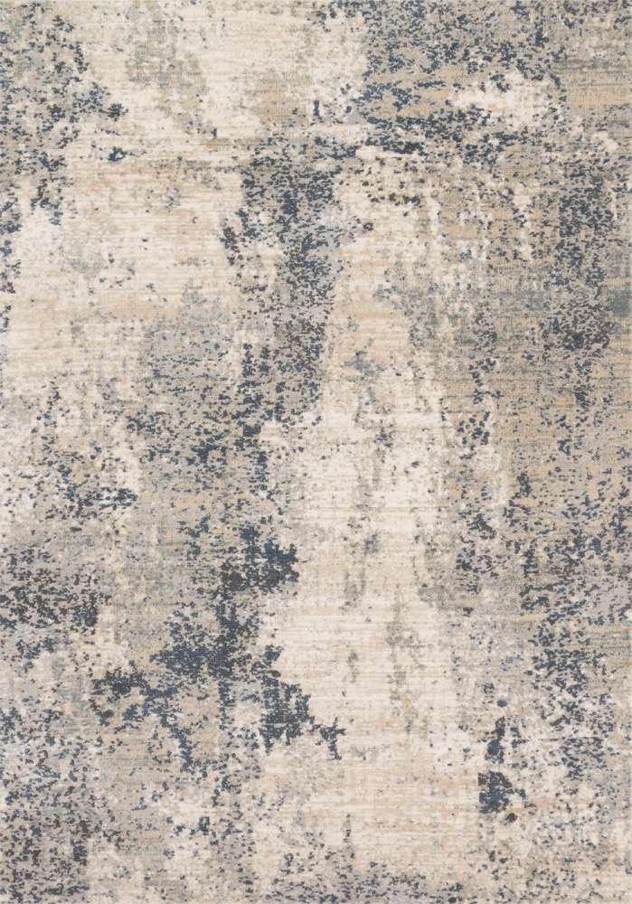 Loloi - Teagan Natural / Denim 5-3in x 7-6in Area Rug - TEAGTEA-07NADE5376 veiw 1