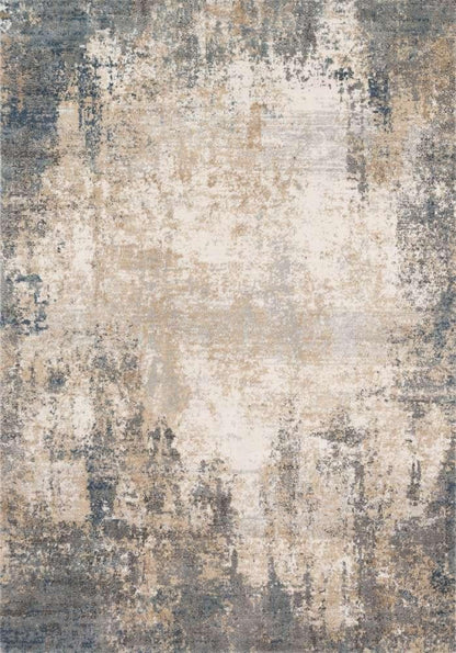 Loloi - Teagan Ivory / Mist 6-7in x 9-2in Area Rug - TEAGTEA-08IVMI6792 veiw 1