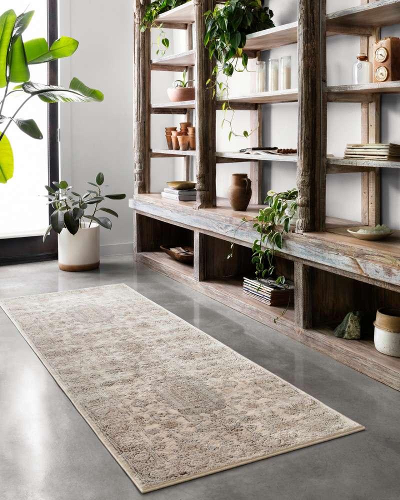 Loloi - Teagan Ivory / Sand 6-7in x 9-2in Area Rug - TEAGTEA-03IVSA6792 veiw 3