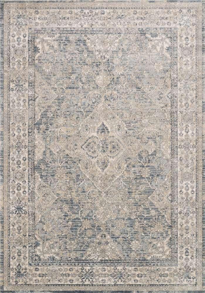 Loloi - Teagan Sky / Natural 6-7in x 9-2in Area Rug - TEAGTEA-04SCNA6792 veiw 1