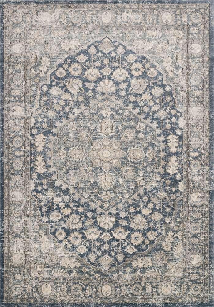Loloi - Teagan Denim / Mist 7-11in x 10-6in Area Rug - TEAGTEA-01DEMI7BA6 veiw 1