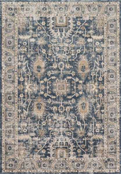 Loloi - Teagan Denim / Pebble 7-11in x 10-6in Area Rug - TEAGTEA-03DEPP7BA6 veiw 1