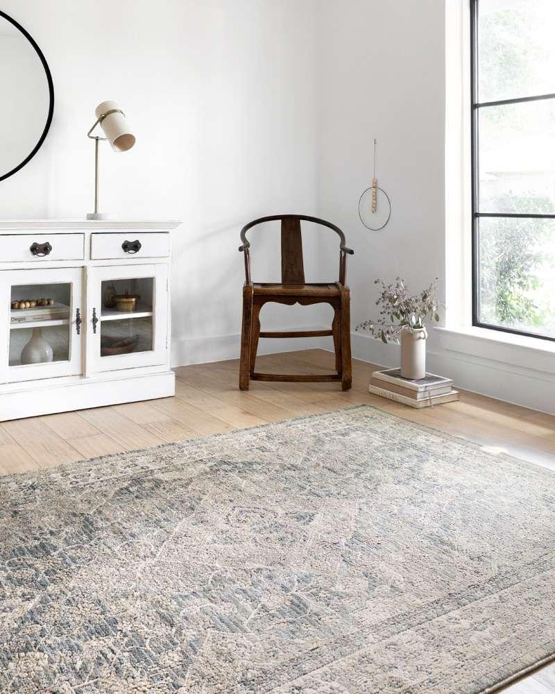 Loloi - Teagan Sky / Natural 7-11in x 10-6in Area Rug - TEAGTEA-04SCNA7BA6 veiw 2