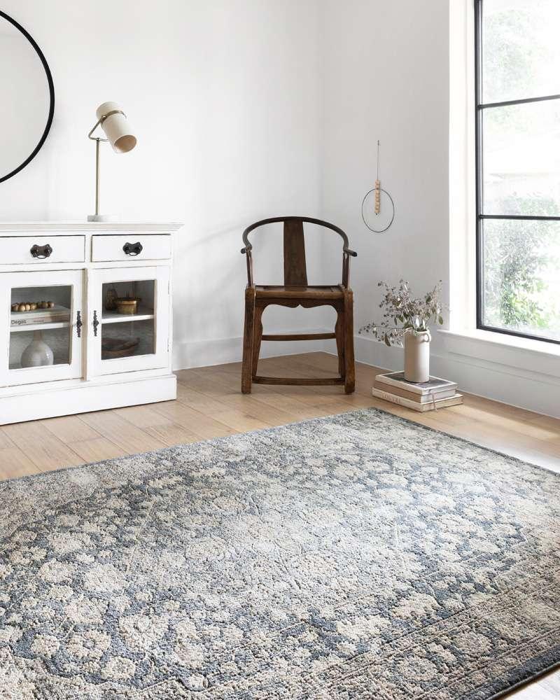 Loloi - Teagan Denim / Mist 9-9in x 13-6in Area Rug - TEAGTEA-01DEMI99D6 veiw 2