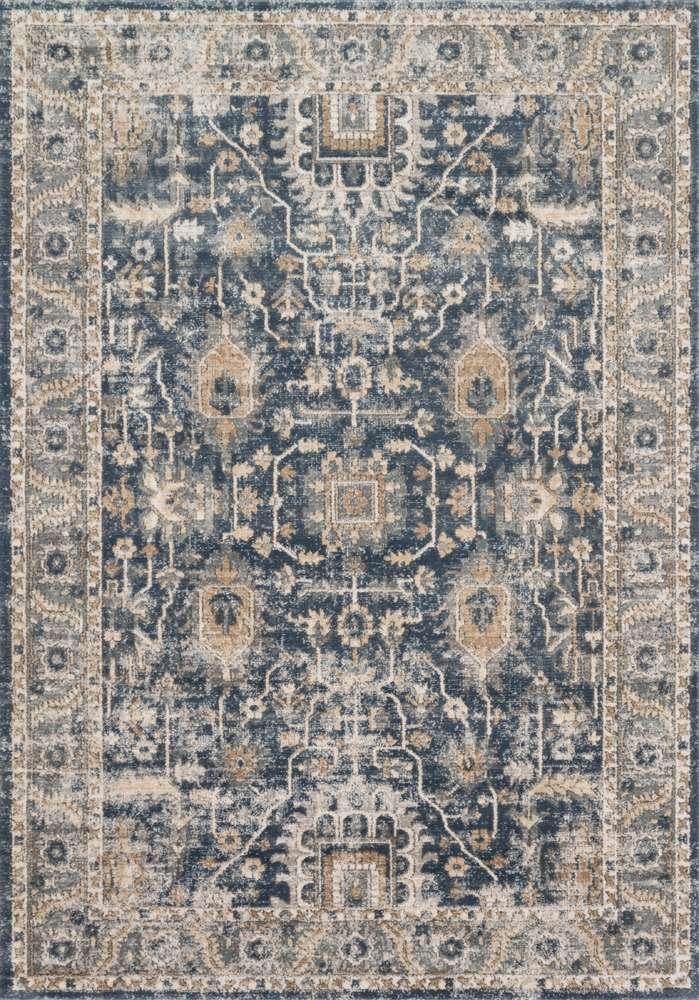 Loloi - Teagan Denim / Pebble 9-9in x 13-6in Area Rug - TEAGTEA-03DEPP99D6 veiw 1