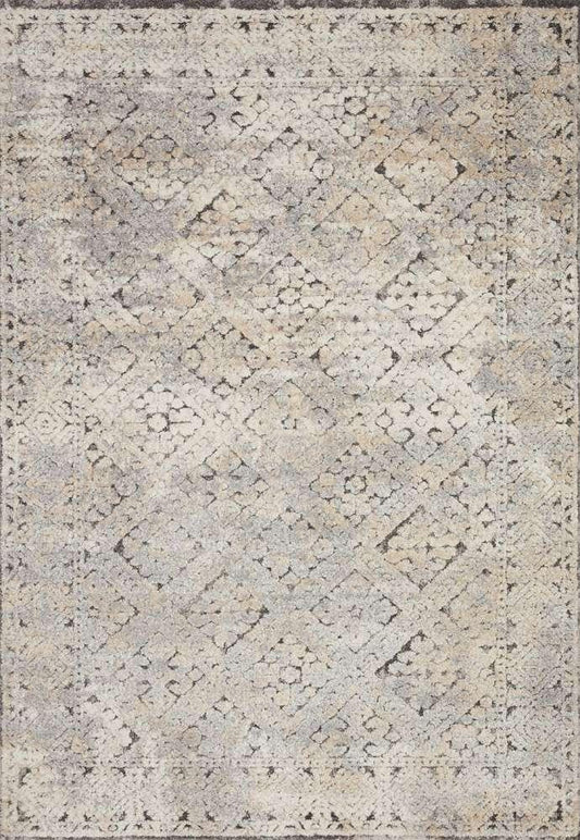 Loloi - Theory Grey / Sand 9-6in x 13 Area Rug - THRYTHY-05GYSA96D0 veiw 1