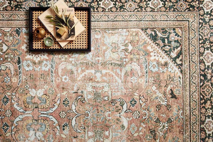 Loloi - Wynter Auburn / Multi 18in x 18in Sample Rug - WYNTWYN-02AAML160S veiw 3