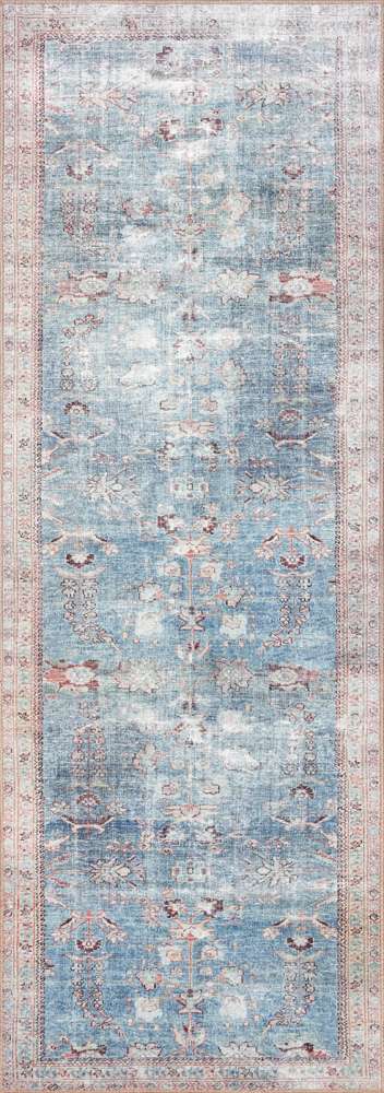 Loloi - Wynter Teal / Multi 2-6in x 7-6in Runner Rug - WYNTWYN-06TEML2676 veiw 1