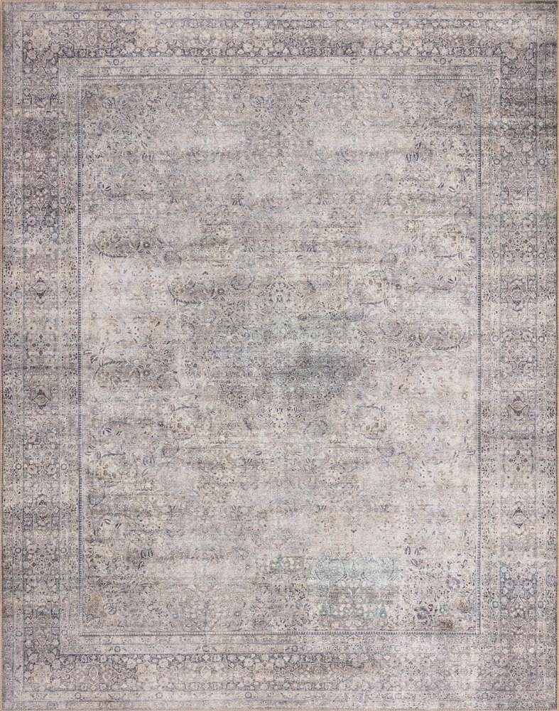 Loloi - Wynter Silver / Charcoal 5-0in x 7-6in Area Rug - WYNTWYN-03SICC5076 veiw 1