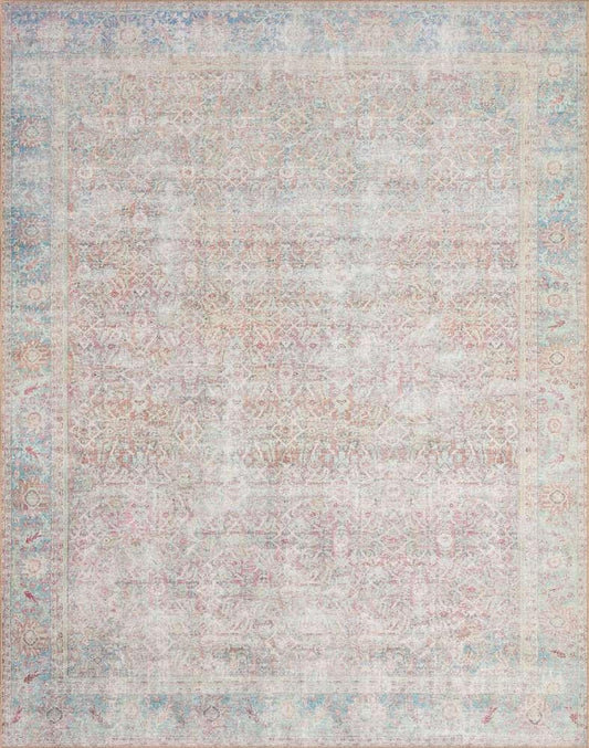 Loloi - Wynter Red / Teal 7-6in x 9-6in Area Rug - WYNTWYN-04RETE7696 veiw 1
