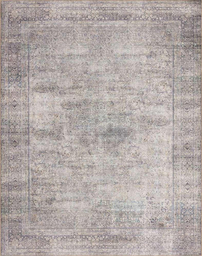 Loloi - Wynter Silver / Charcoal 7-6in x 9-6in Area Rug - WYNTWYN-03SICC7696 veiw 1