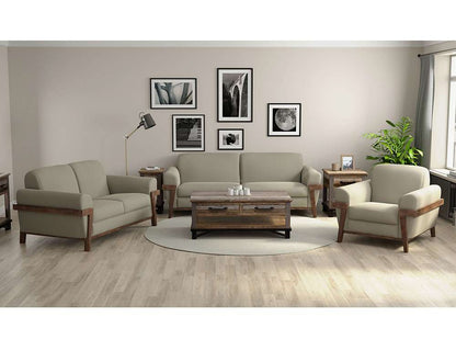 IFD - Loft Brown - Wooden Frame & Base, Sofa - IUP644-SOF-151 veiw 2