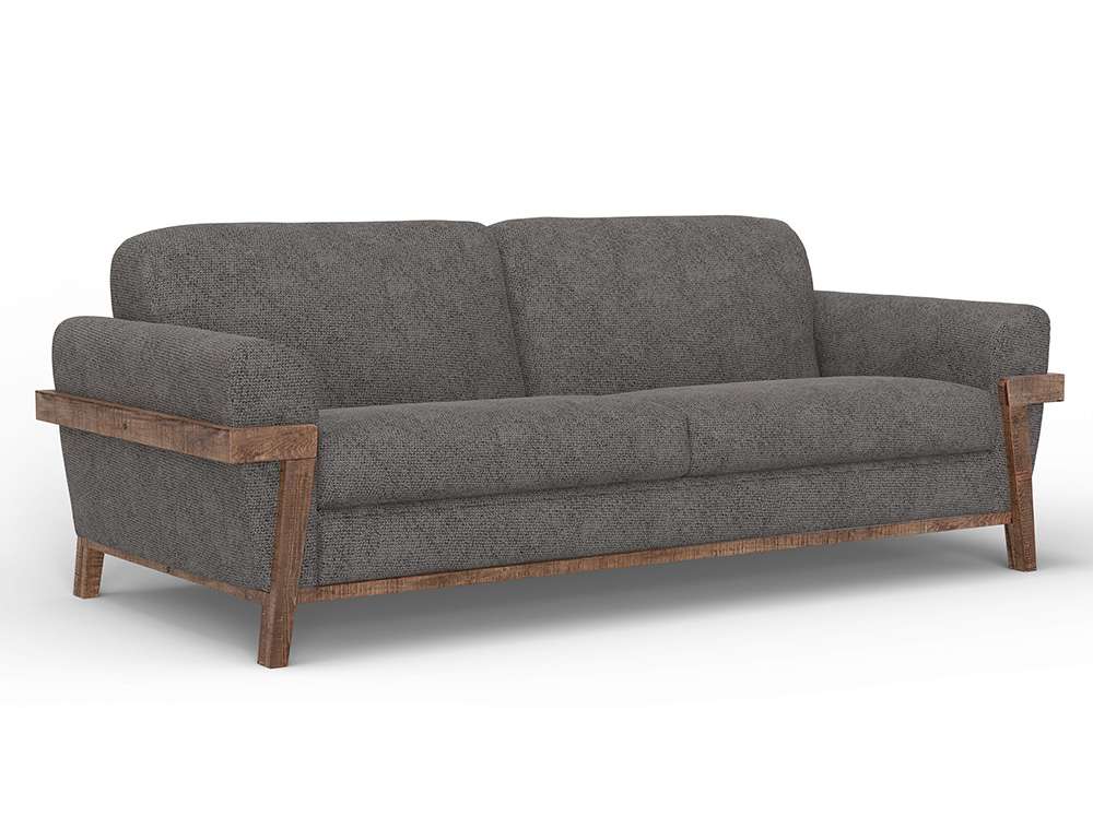 IFD - Loft Brown - Wooden Frame & Base, Sofa - IUP644-SOF-121 veiw 1