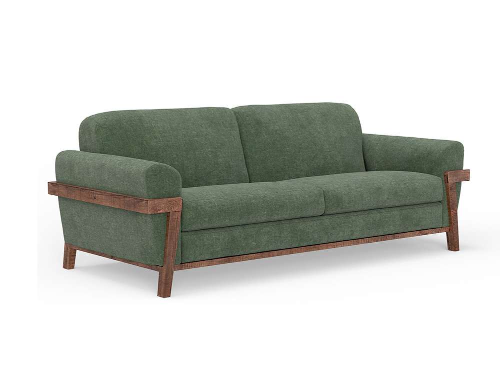 IFD - Loft Brown - Wooden Frame & Base, Sofa - IUP644-SOF-111 veiw 1
