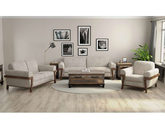 IFD - Loft Brown - Wooden Frame & Base, Sofa - IUP644-SOF-210 veiw 2
