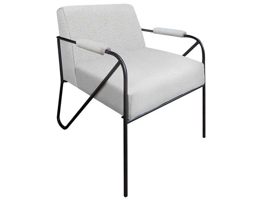 IFD - Lotus - Wooden Frame & Metal Base, Armchair - IUP132-ACH-101 veiw 1